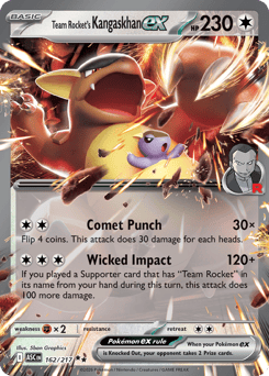 Team Rocket's Kangaskhan ex — Ascended Heroes #162