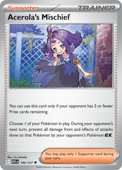 Acerola's Mischief — Ascended Heroes #180
