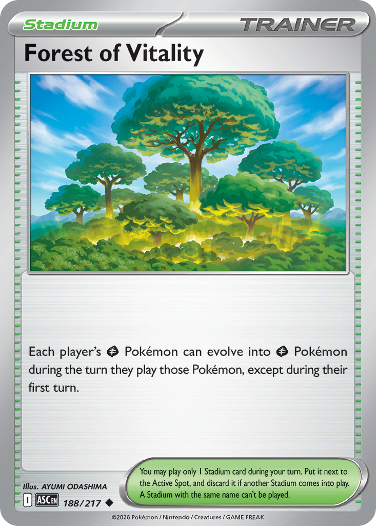 Forest of Vitality — Ascended Heroes card #188 full image