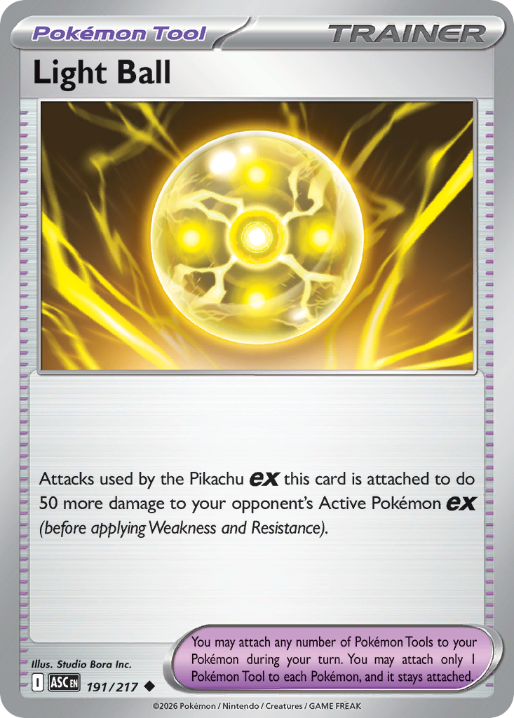 Light Ball — Ascended Heroes card #191 full image