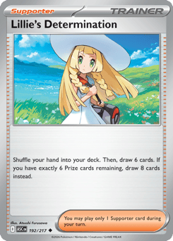 Lillie's Determination — Ascended Heroes #192