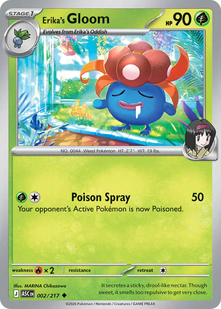 Erika's Gloom — Ascended Heroes card #2 full image