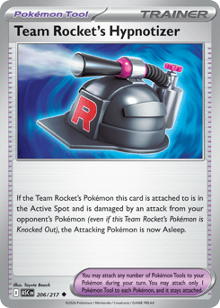 Team Rocket's Hypnotizer — Ascended Heroes #206