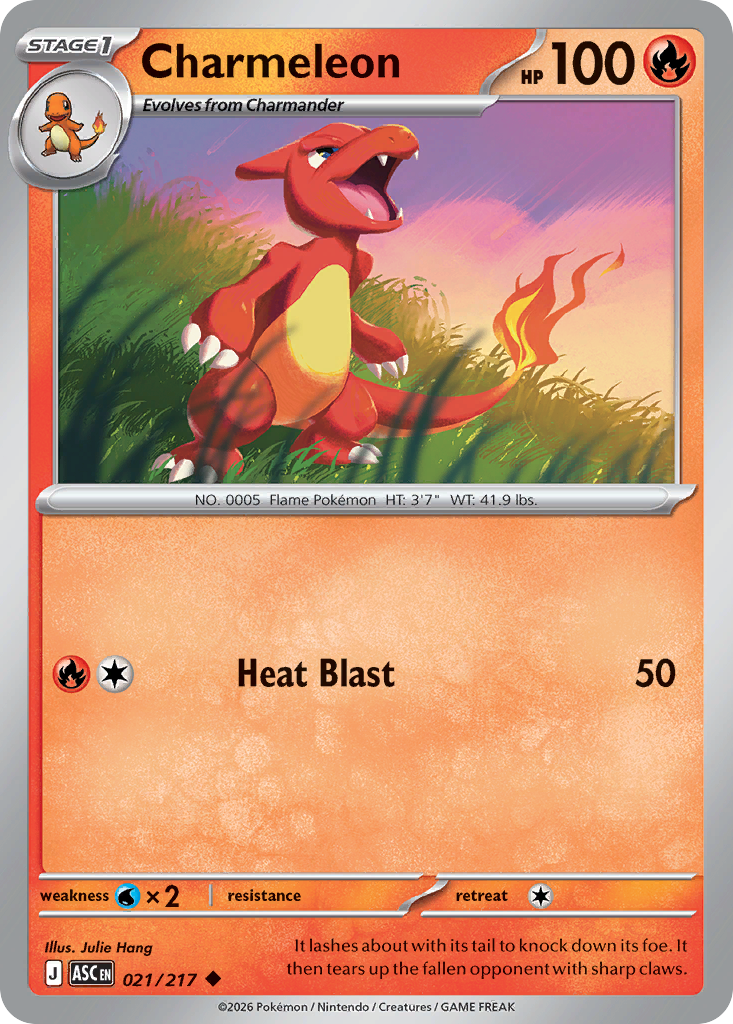 Charmeleon — Ascended Heroes card #21 full image