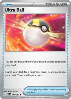 Ultra Ball — Ascended Heroes #213