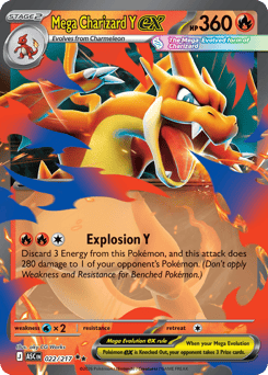 Mega Charizard Y ex — Ascended Heroes #22