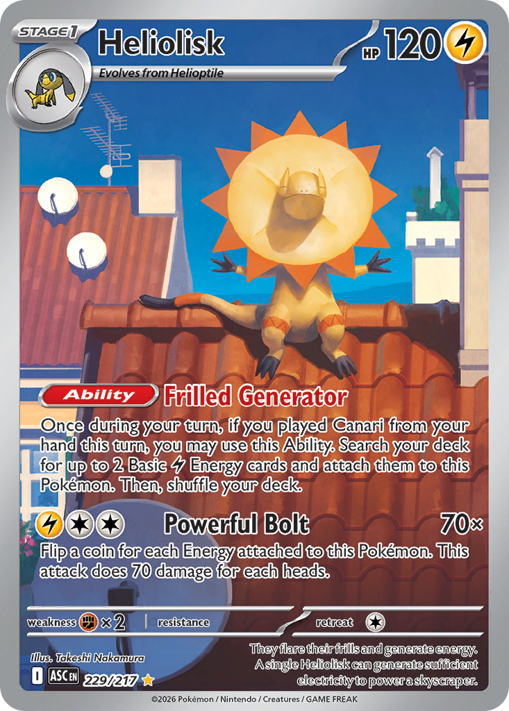 Heliolisk — Ascended Heroes card #229 full image