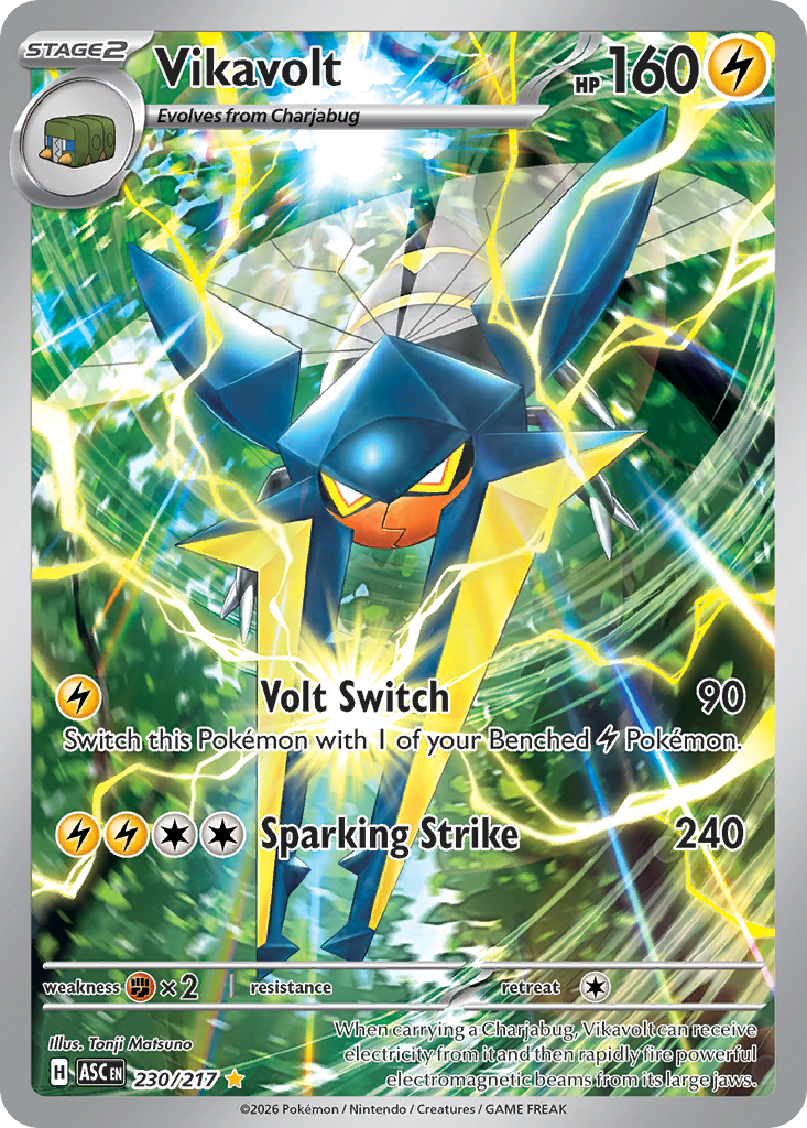 Vikavolt — Ascended Heroes card #230 full image