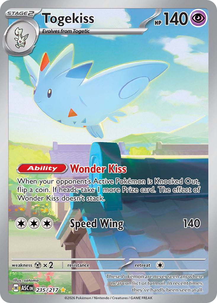 Togekiss — Ascended Heroes card #235 full image