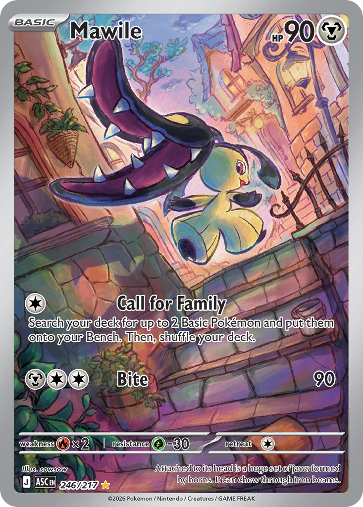 Mawile — Ascended Heroes card #246 full image
