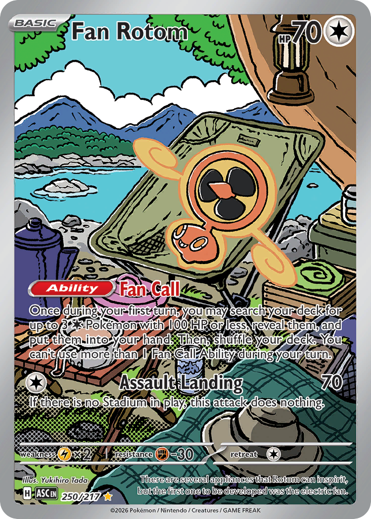 Fan Rotom — Ascended Heroes card #250 full image