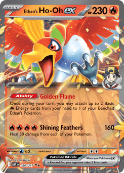 Ethan's Ho-Oh ex — Ascended Heroes #26