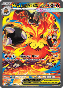 Mega Emboar ex — Ascended Heroes #273