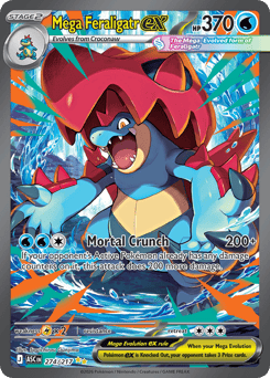 Mega Feraligatr ex — Ascended Heroes #274