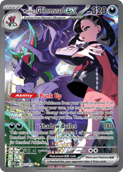 Marnie's Grimmsnarl ex — Ascended Heroes #287