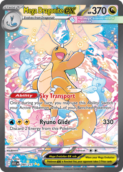 Mega Dragonite ex — Ascended Heroes #290