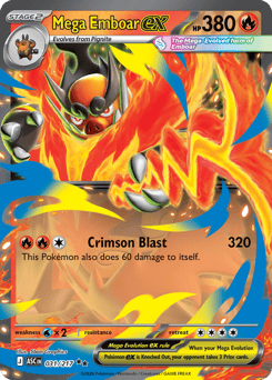 Mega Emboar ex — Ascended Heroes #31