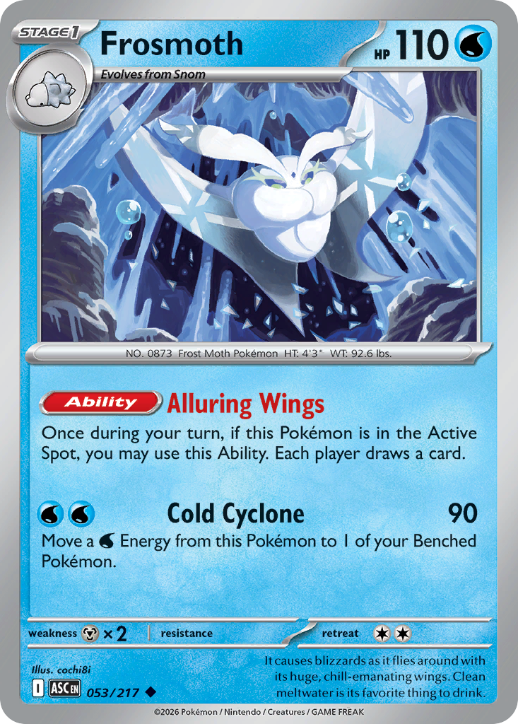 Frosmoth — Ascended Heroes card #53 full image