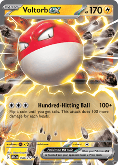 Voltorb ex — Ascended Heroes #58