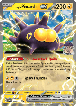 Hop's Pincurchin ex — Ascended Heroes #68