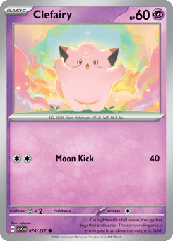 Clefairy — Ascended Heroes #74
