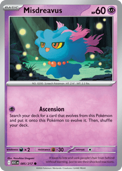 Misdreavus — Ascended Heroes #85