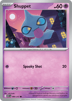 Shuppet — Ascended Heroes #90
