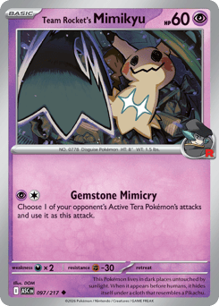 Team Rocket's Mimikyu — Ascended Heroes #97