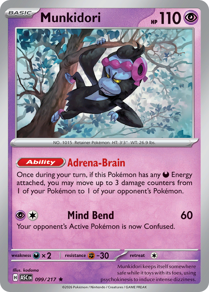 Munkidori — Ascended Heroes card #99 full image
