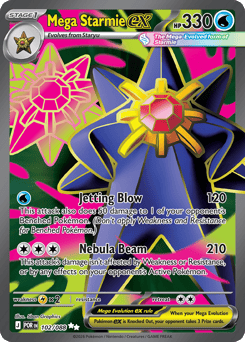 Mega Starmie ex — Perfect Order #102
