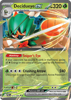 Decidueye ex — Perfect Order #12