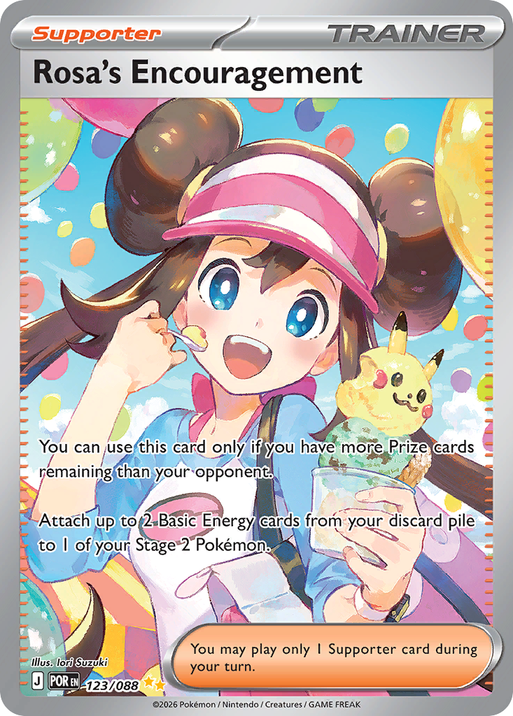 Rosa's Encouragement — Perfect Order card #123 full image