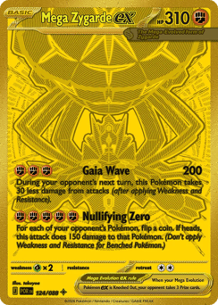 Mega Zygarde ex — Perfect Order #124