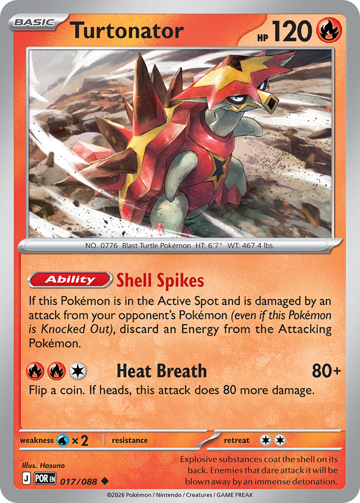 Turtonator — Perfect Order card #17 full image