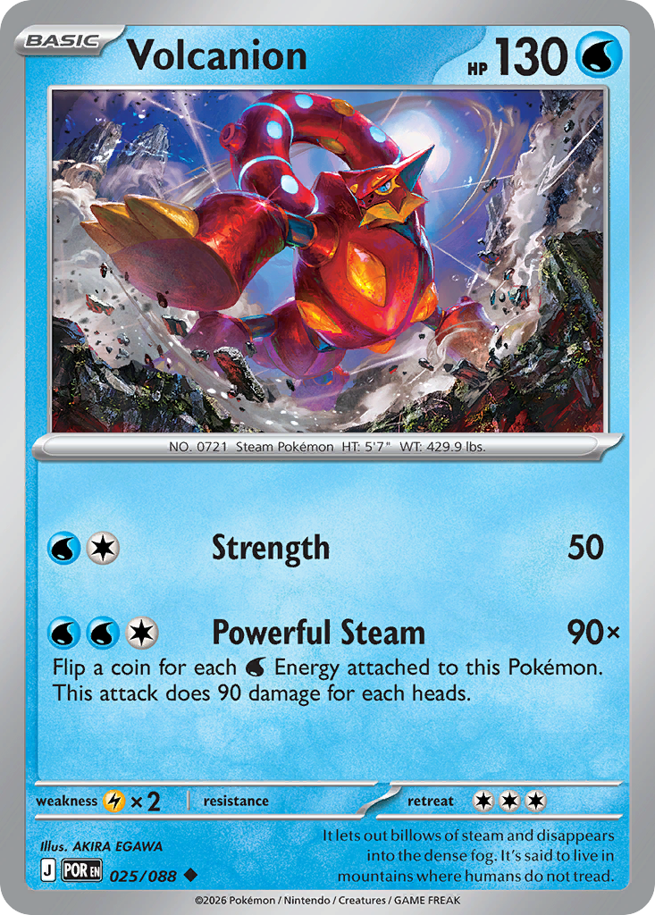 Volcanion — Perfect Order card #25 full image