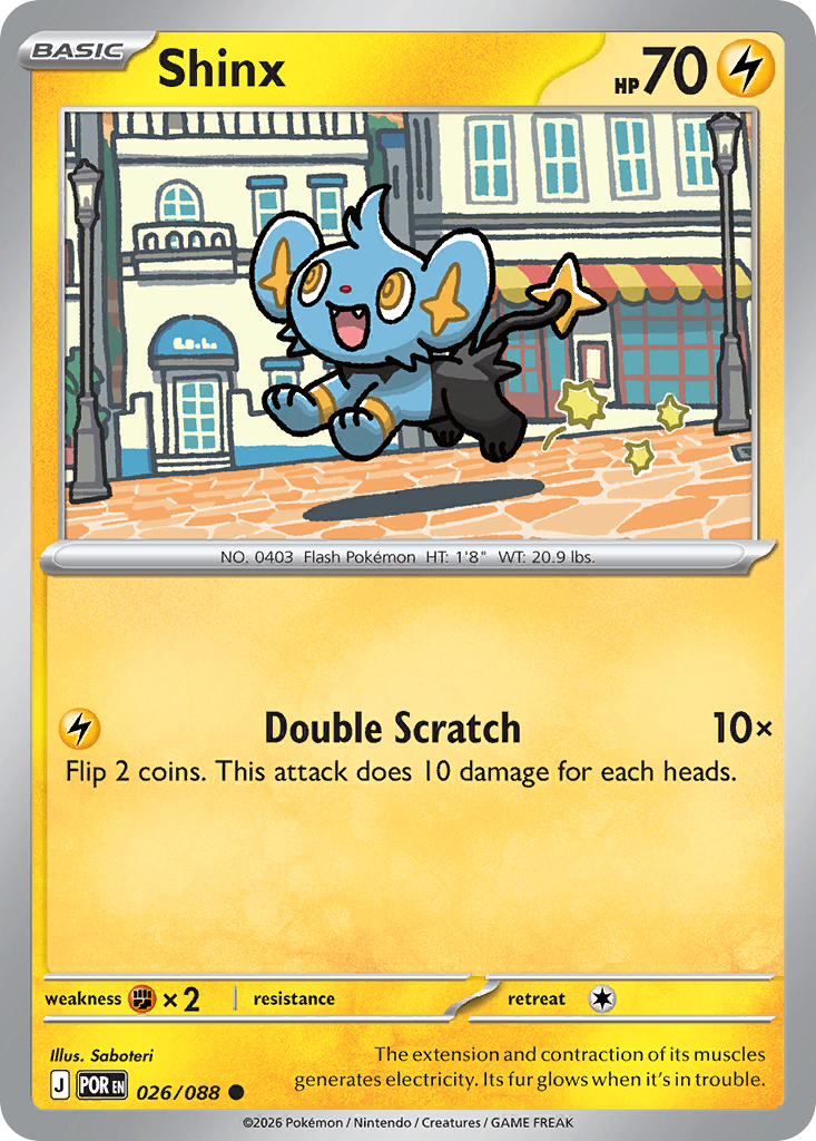 Shinx — Perfect Order card #26 full image