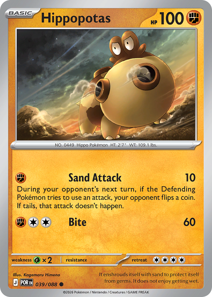 Hippopotas — Perfect Order card #39 full image