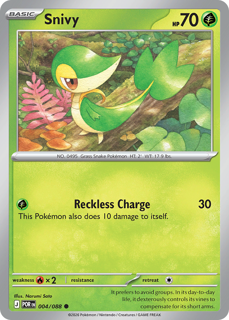 Snivy — Perfect Order card #4 full image