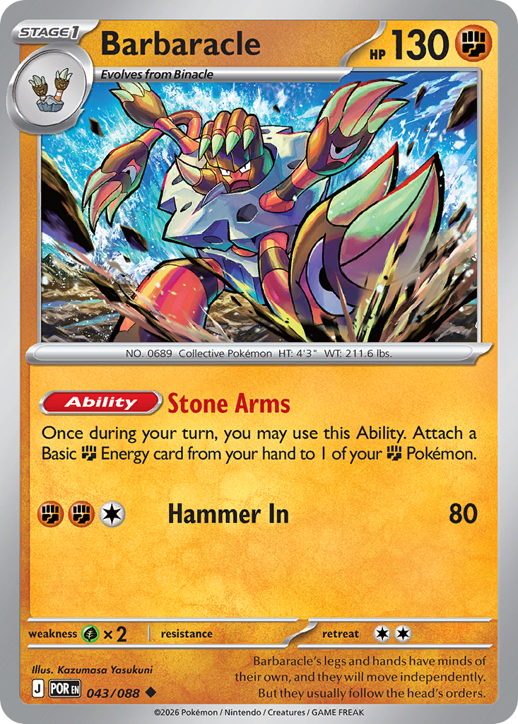 Barbaracle — Perfect Order card #43 full image