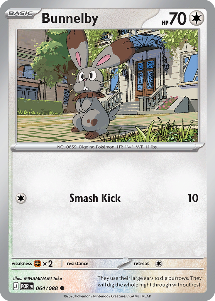 Bunnelby — Perfect Order card #64 full image