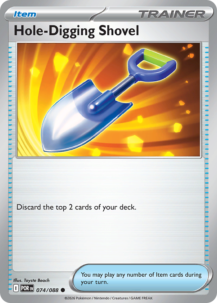 Hole-Digging Shovel — Perfect Order card #74 full image