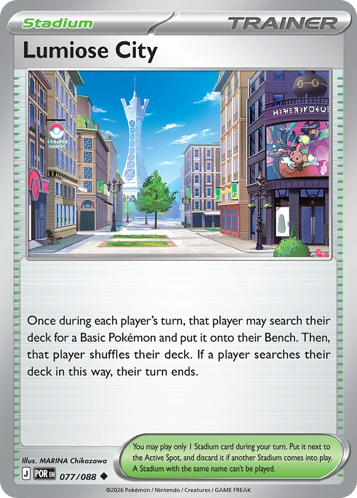 Lumiose City — Perfect Order card #77 full image