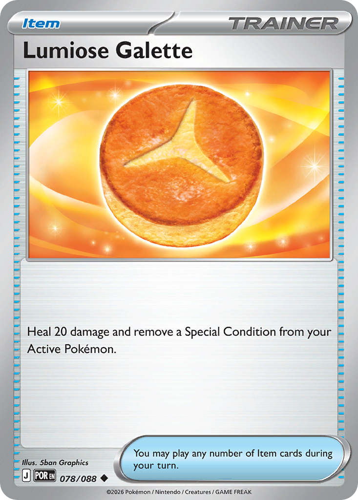 Lumiose Galette — Perfect Order card #78 full image