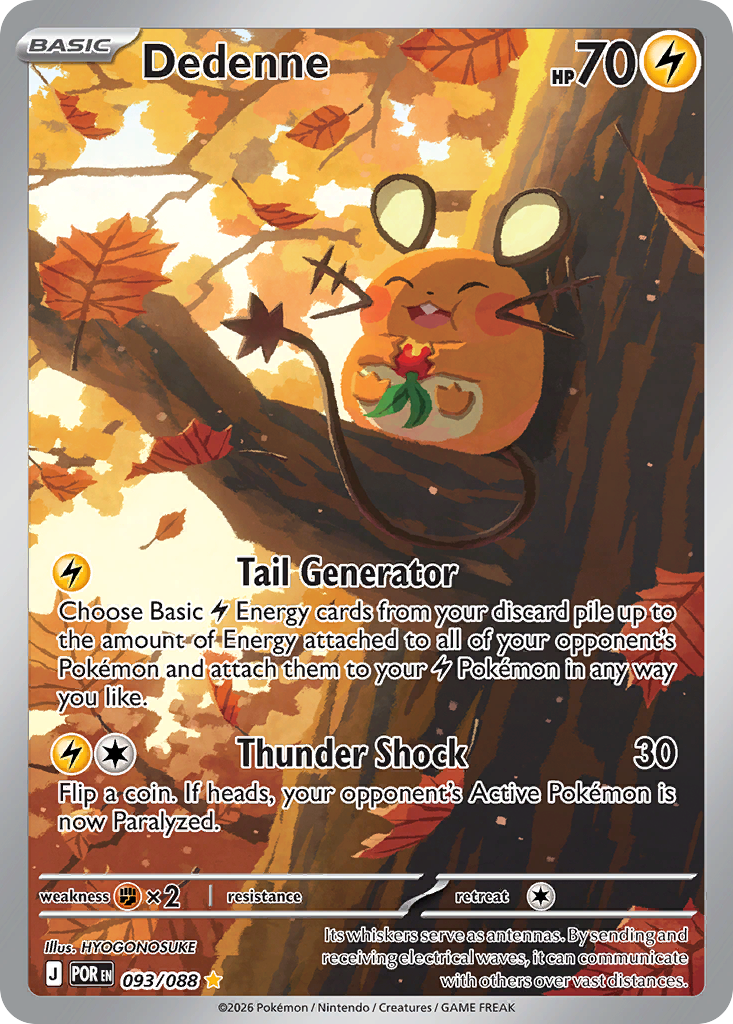 Dedenne — Perfect Order card #93 full image