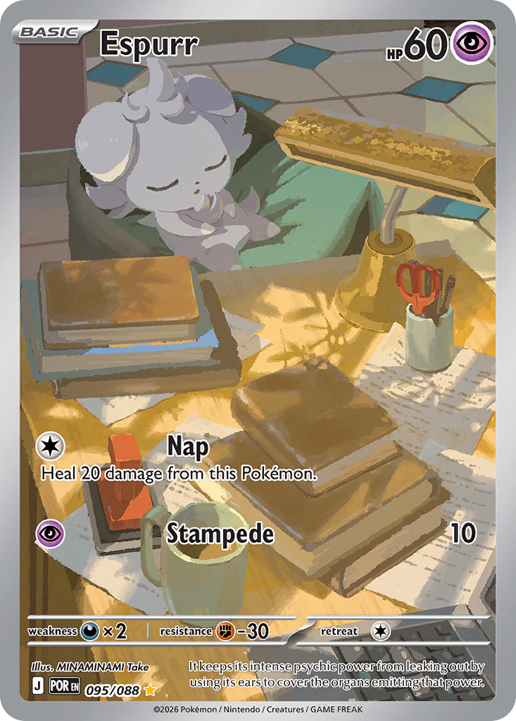 Espurr — Perfect Order card #95 full image