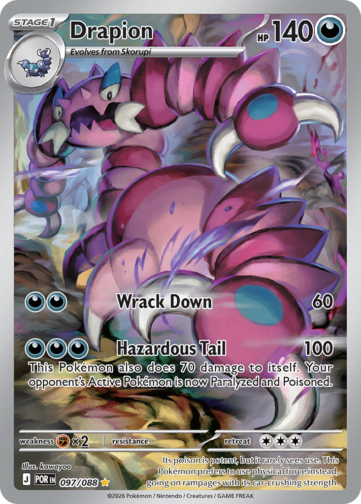 Drapion — Perfect Order card #97 full image