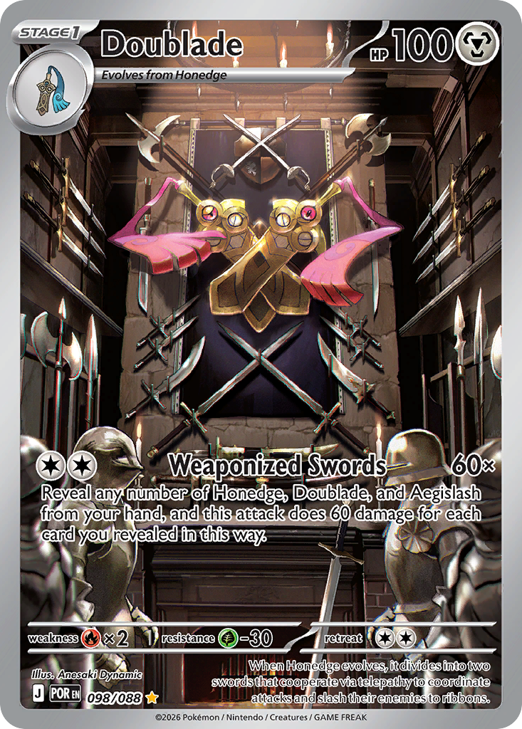 Doublade — Perfect Order card #98 full image