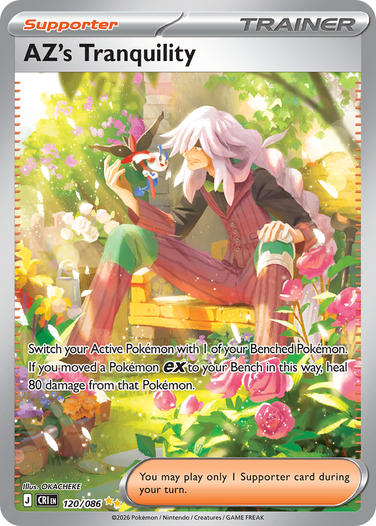 AZ's Tranquility — Chaos Rising card #120 full image