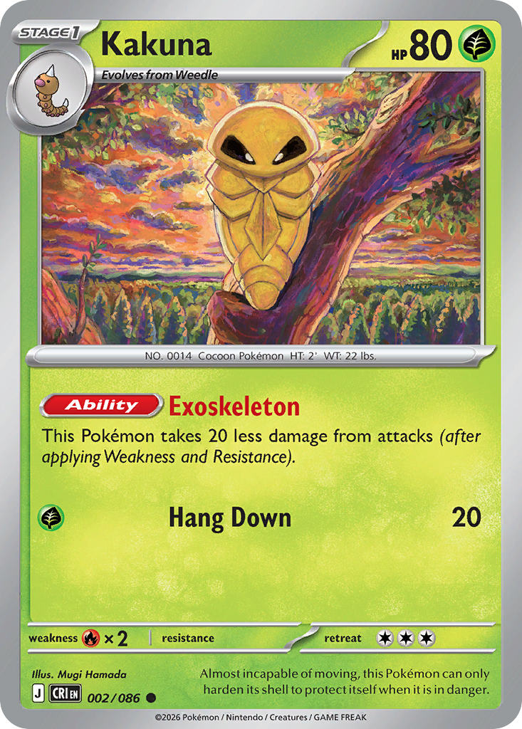 Kakuna — Chaos Rising card #2 full image