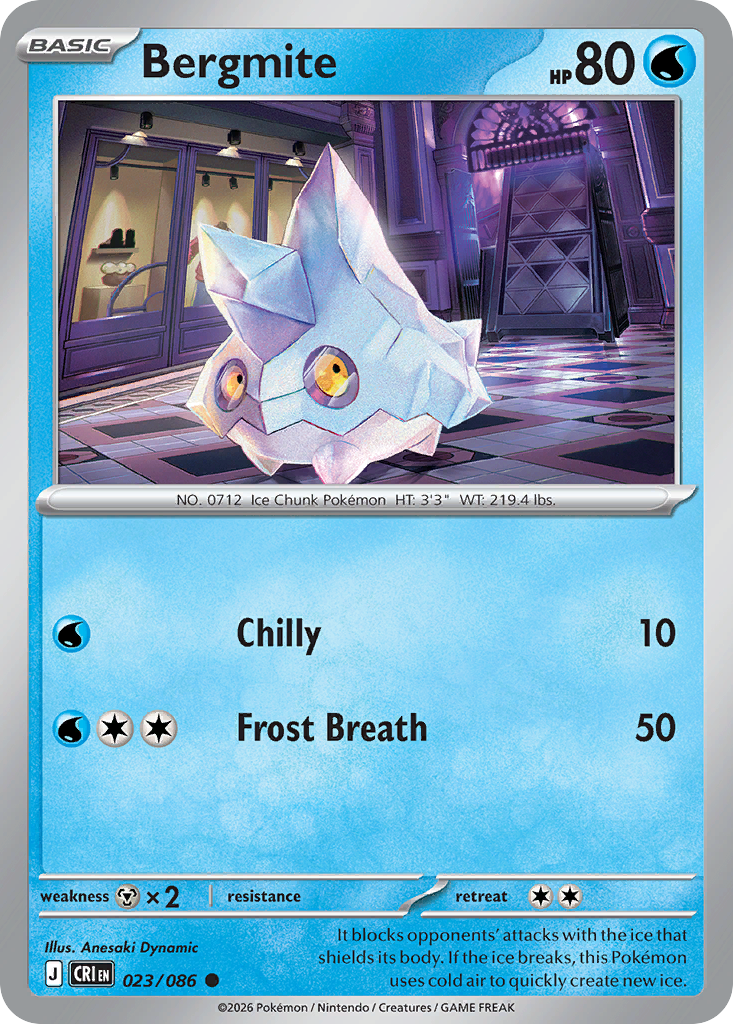 Bergmite — Chaos Rising card #23 full image